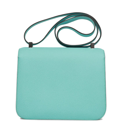 Hermes Constance 24 Bleu Atoll Epsom Palladium Hardware
