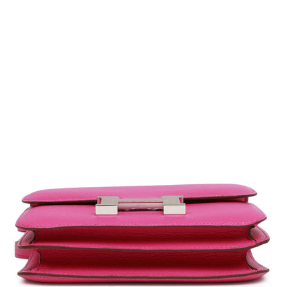 Hermes Constance 18 Magnolia Chevre Palladium Hardware