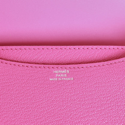 Hermes Constance 18 Magnolia Chevre Palladium Hardware