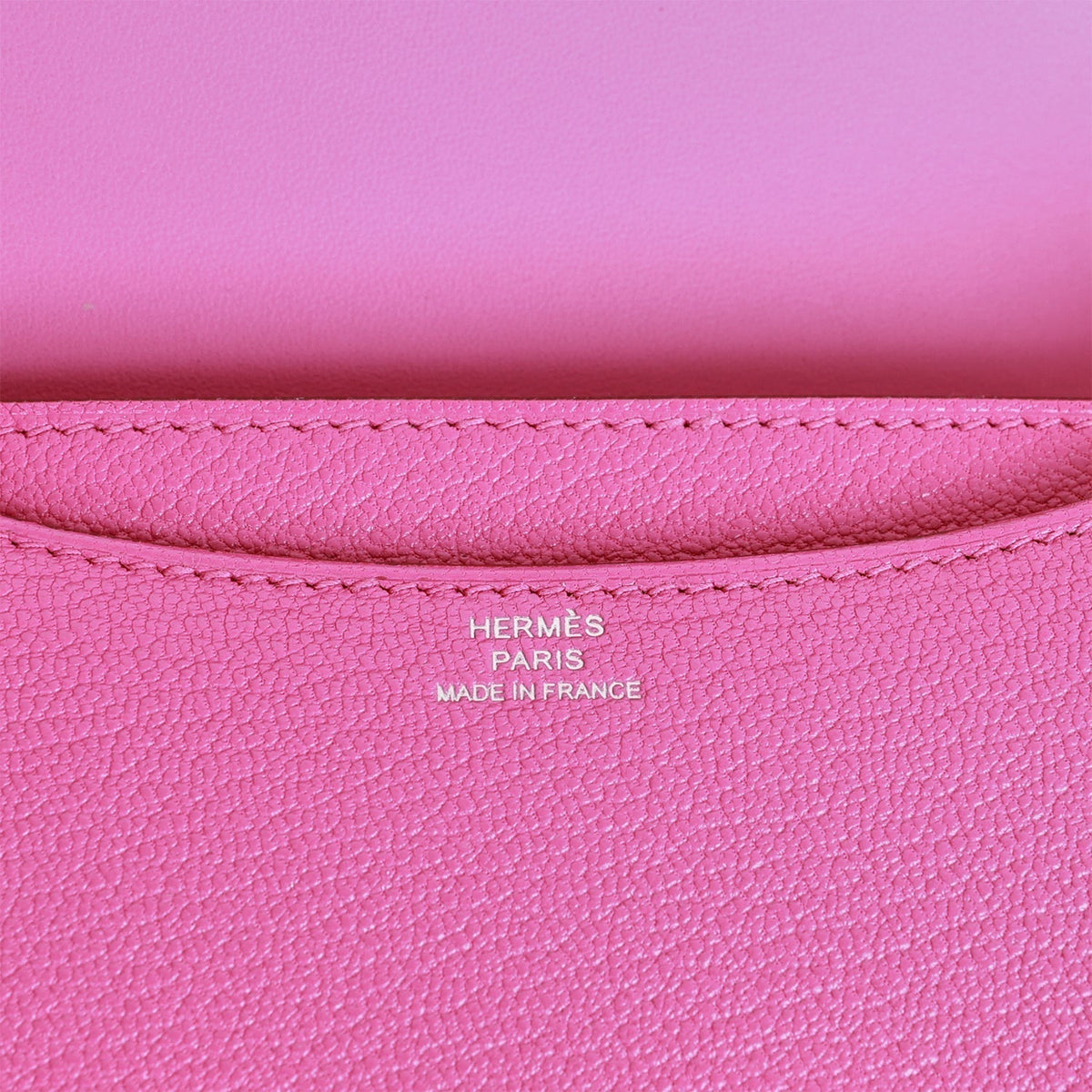 Hermes Constance 18 Magnolia Evercolor Palladium Hardware