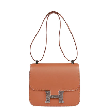 Hermes Constance 24 Gold Madame and Lizard Palladium Hardware