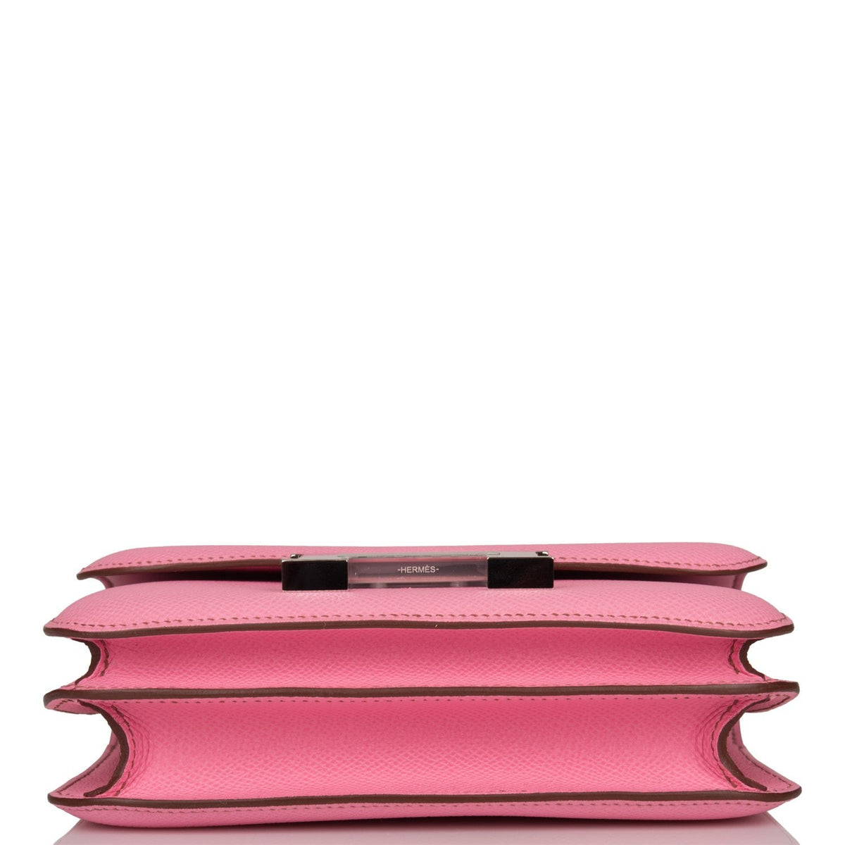 Hermes Constance 18 Bubblegum Epsom Palladium Hardware