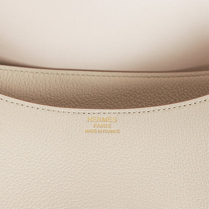 Hermes Constance 24 Gris Perle Evercolor Rose Gold Hardware