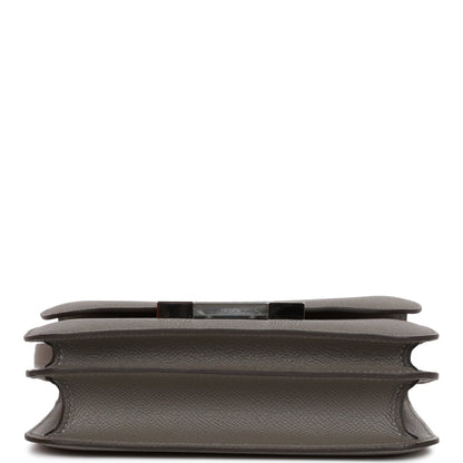 Hermes Constance 18 Gris Meyer Epsom Palladium Hardware