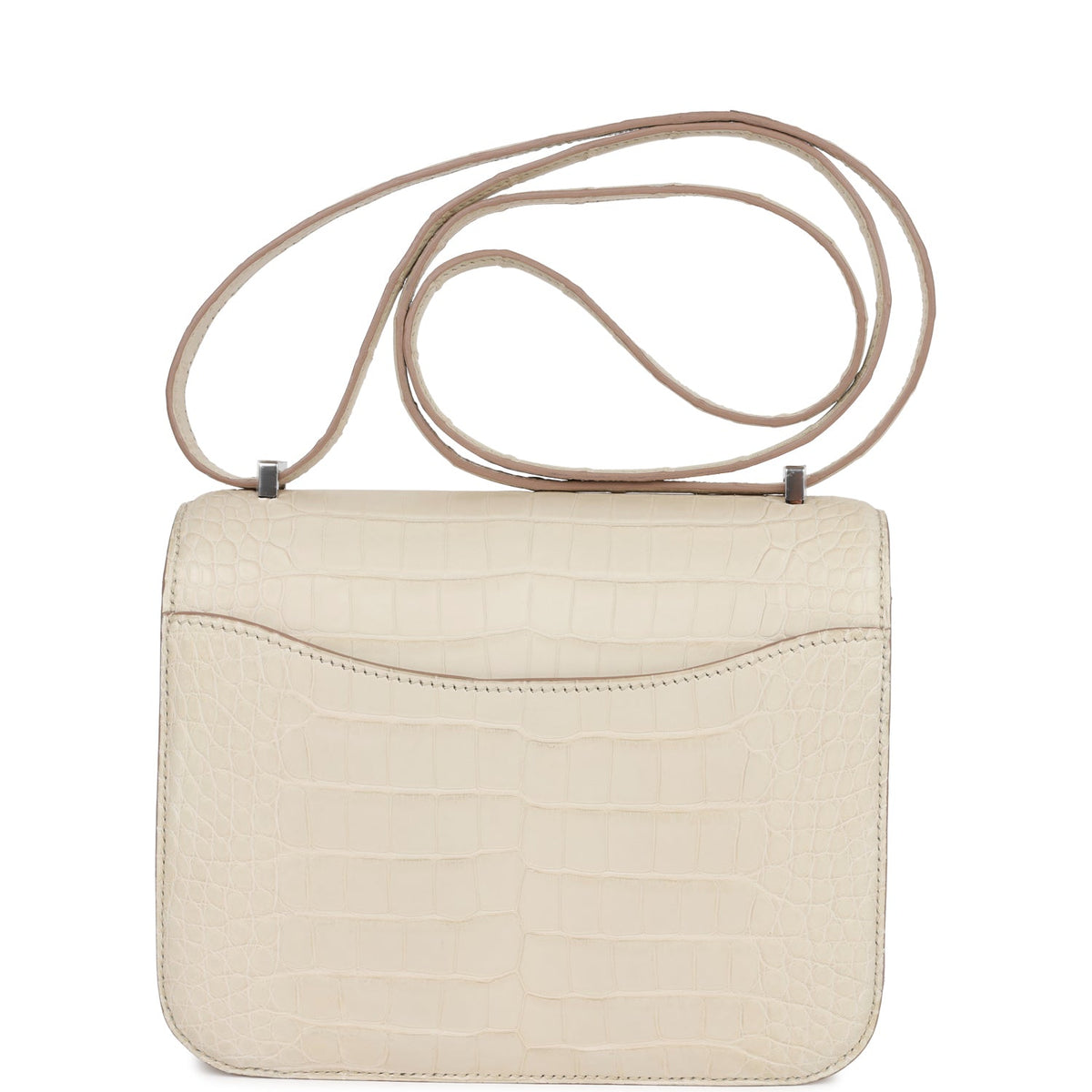 Hermes Constance 18 Beton Matte Alligator Palladium Hardware