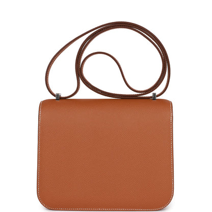 Hermes Constance 1-18 Gold Epsom Palladium Hardware