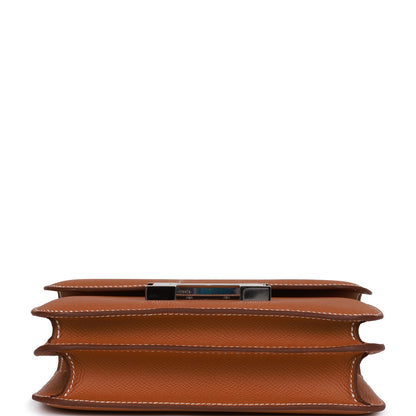 Hermes Constance 1-18 Gold Epsom Palladium Hardware