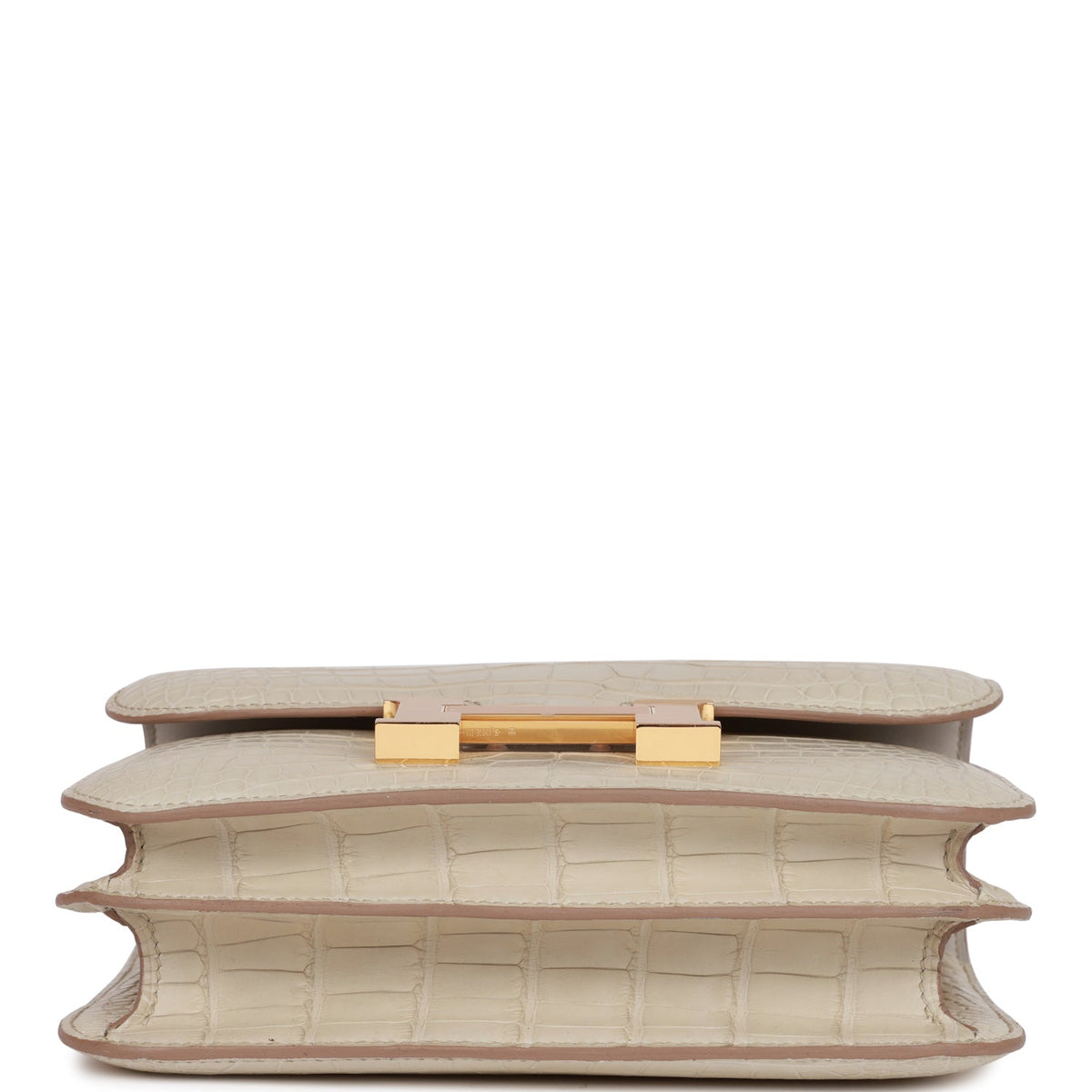 Hermes Constance 18 Beton Matte Alligator Gold Hardware