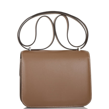 Hermes Constance 18 Etoupe Tadelakt Palladium Hardware