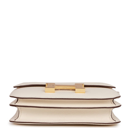 Hermes Constance 18 Nata Chevre Mysore Gold Hardware