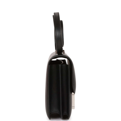 Hermes Constance 18 Studio Disco Black Swift Palladium Hardware