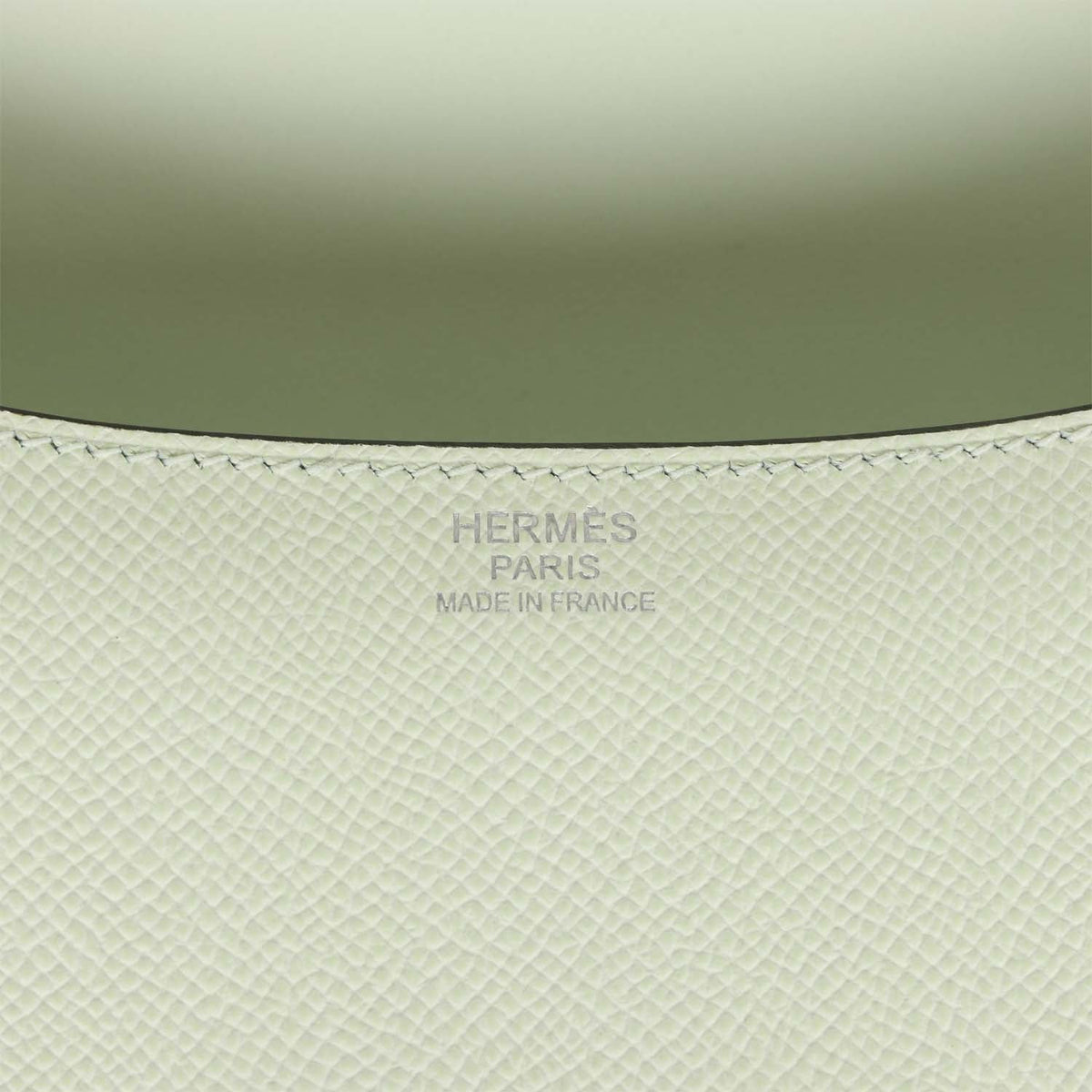 Hermes Constance 1-24 Vert Fizz Epsom Palladium Hardware