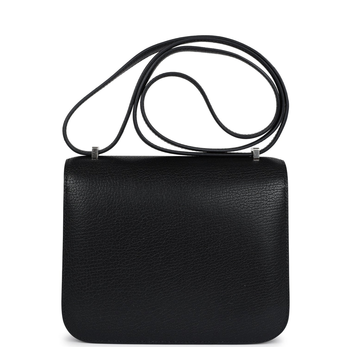 Hermes Constance 18 Black Chevre Chamkila Palladium Hardware