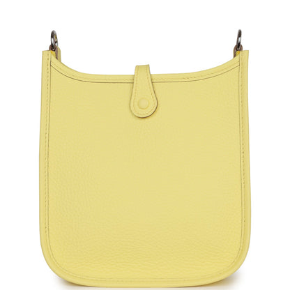 Hermes Evelyne TPM Limoncello Clemence Palladium Hardware