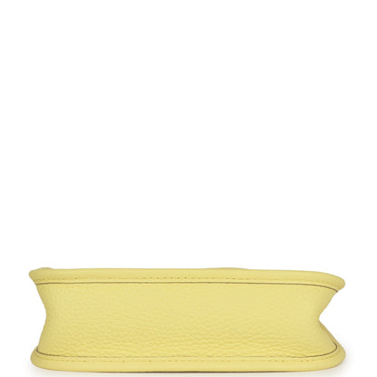 Hermes Evelyne TPM Limoncello Clemence Palladium Hardware