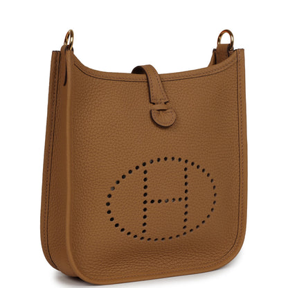 Hermes Evelyne TPM Biscuit Clemence Gold Hardware