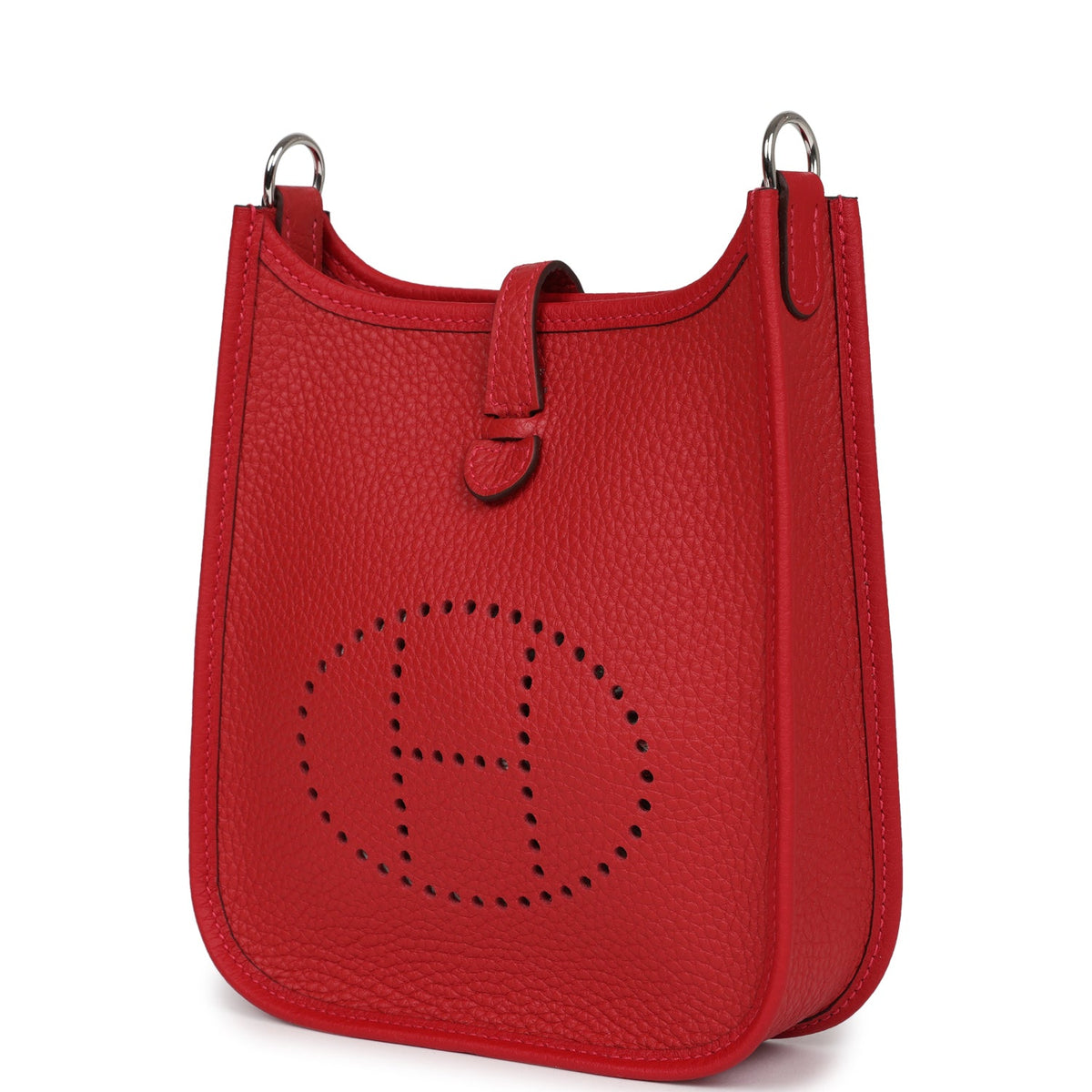 Hermes Evelyne TPM Vermillion Clemence Palladium Hardware