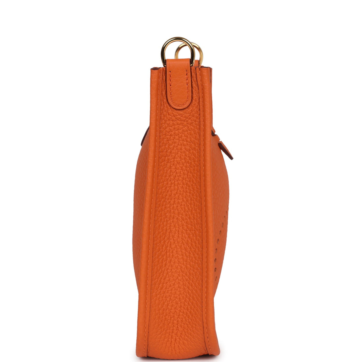 Hermes Evelyne TPM Orange Clemence Gold Hardware