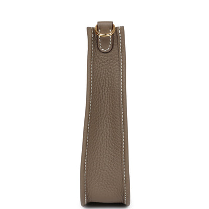 Hermes Evelyne TPM Etoupe Clemence Gold Hardware