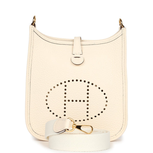 Hermes Evelyne TPM Nata Clemence Gold Hardware