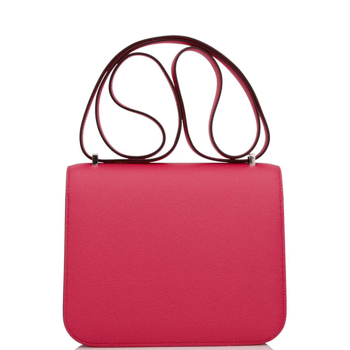 Hermes Constance 18 Rose Mexico Epsom and Alligator Palladium Hardware