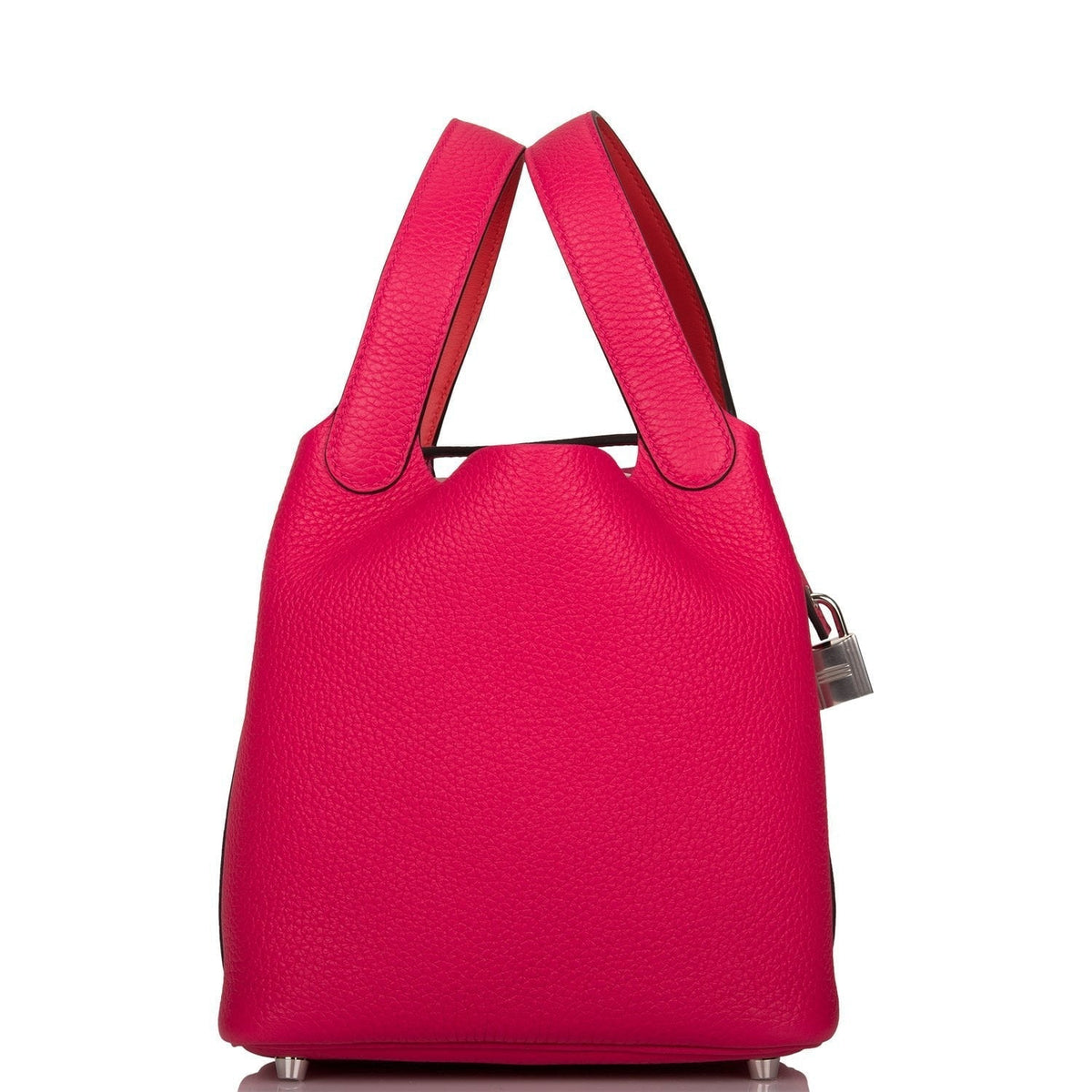 Hermes Picotin Lock 18 Rose Mexico Clemence Palladium Hardware