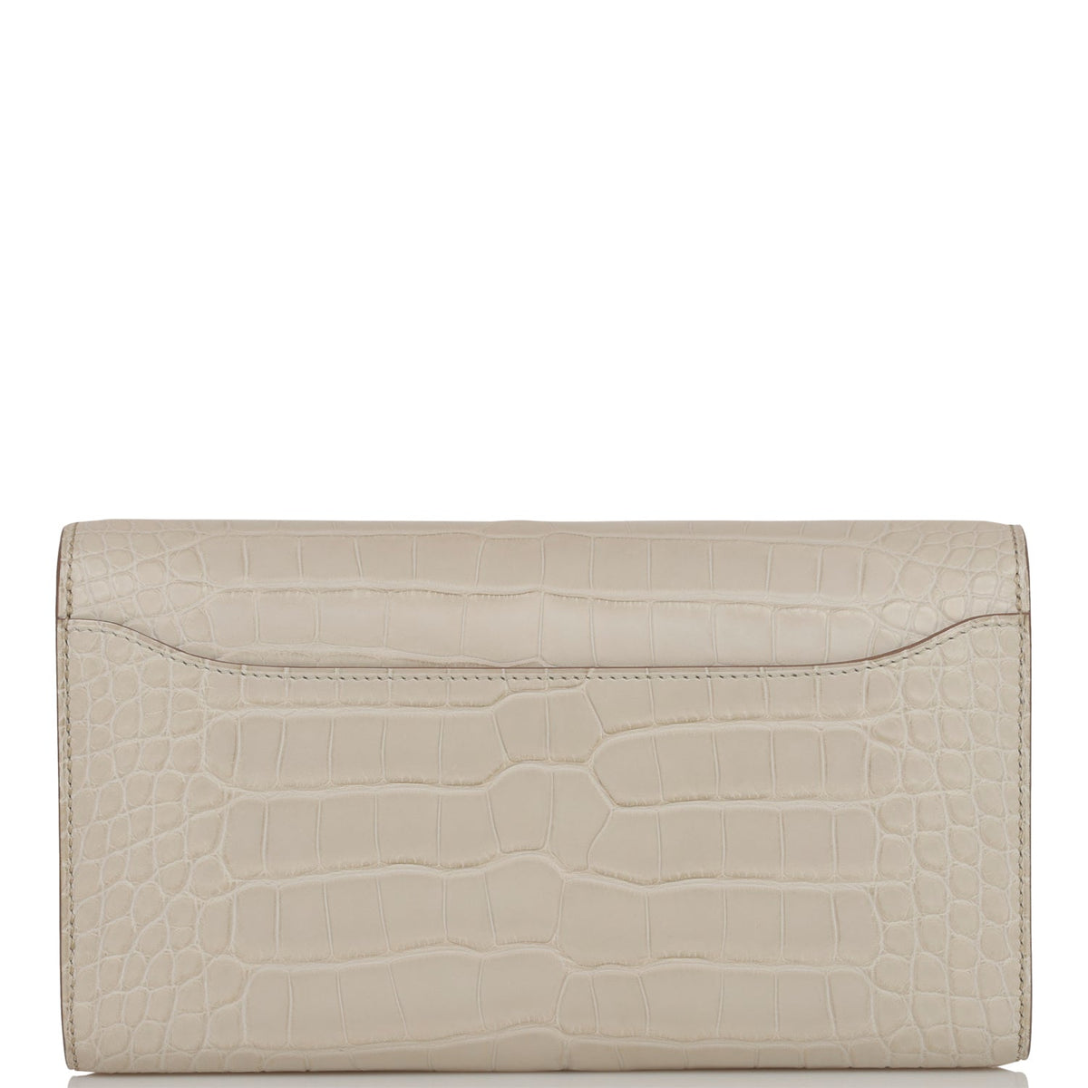 Hermes Constance Wallet To Go Beton Matte Alligator Gold Hardware