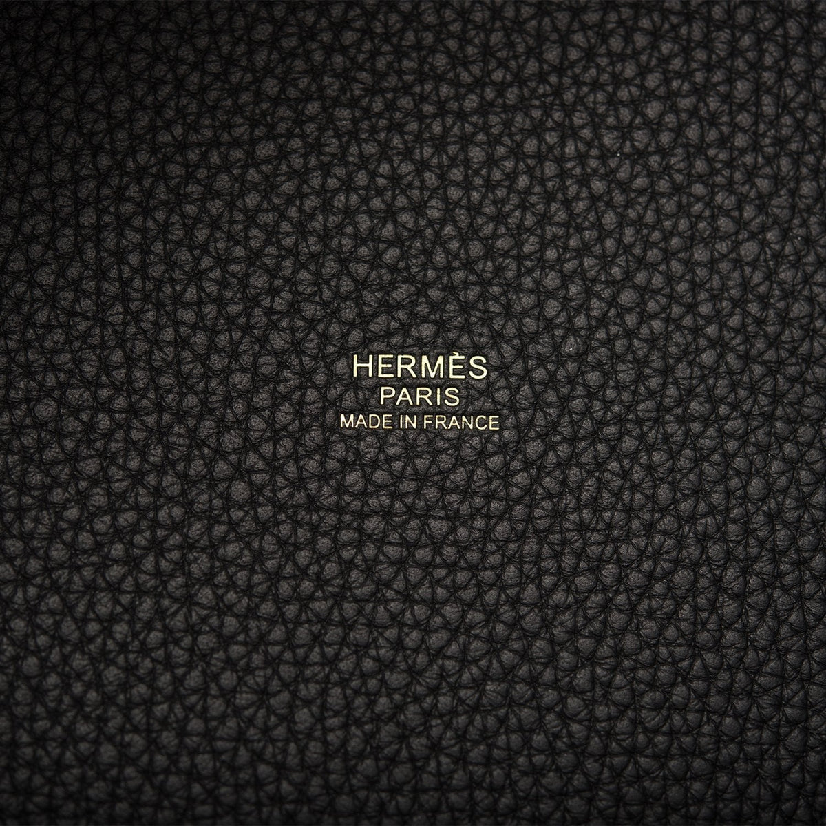 Hermes Black Clemence Picotin Lock 18cm Gold Hardware