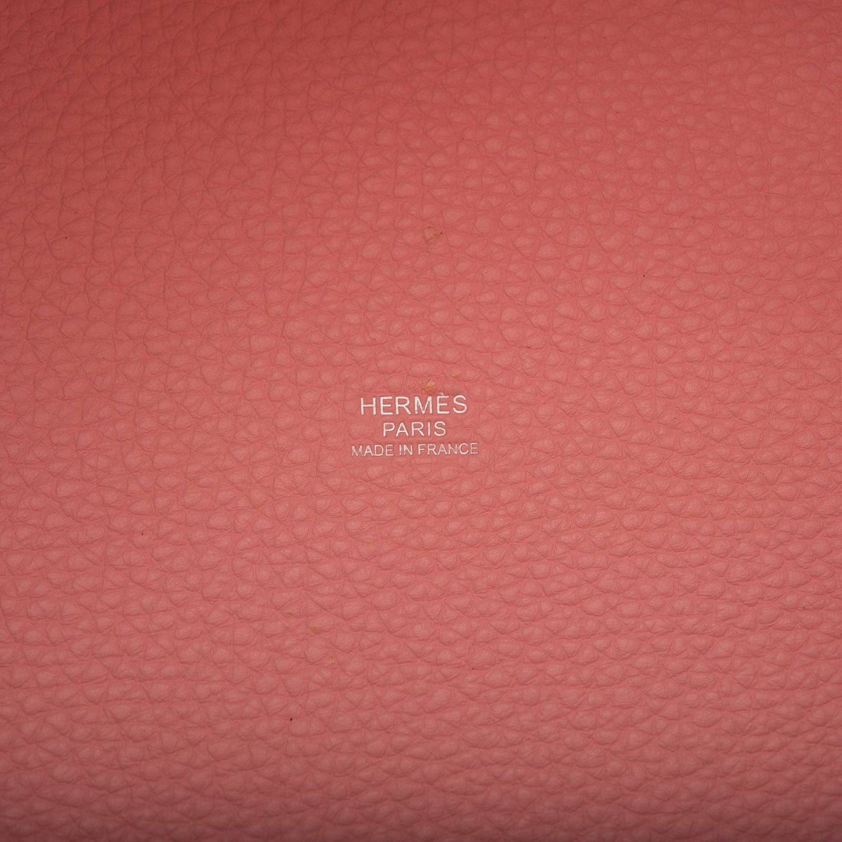 Hermes Rose Sakura Clemence Picotin Lock 22cm Palladium Hardware