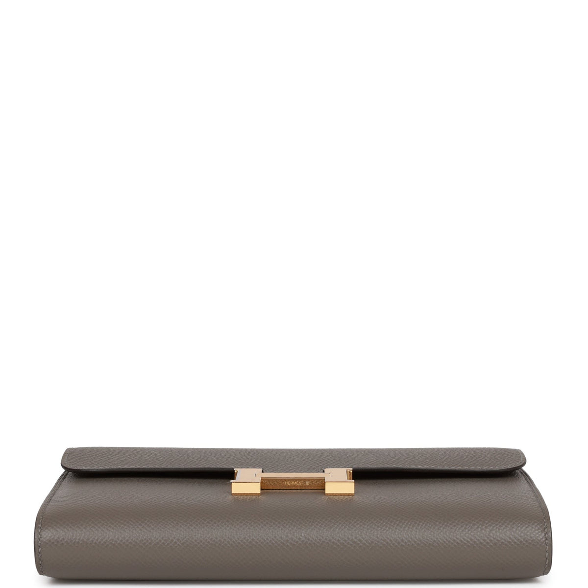 Hermes Constance Wallet To Go Gris Meyer Epsom Gold Hardware
