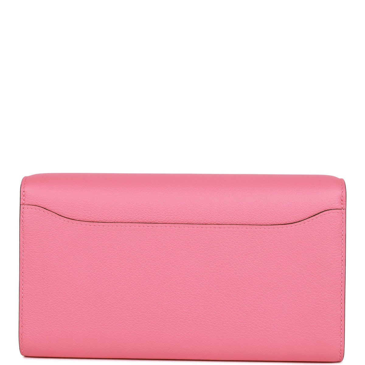 Hermes Constance Wallet To Go Rose Azalee Evercolor Palladium Hardware
