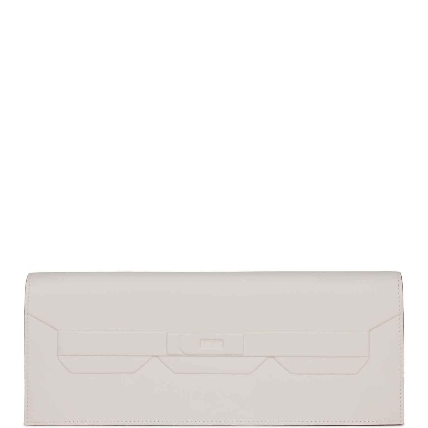 Hermes Shadow Kelly Cut Gris Pale Swift