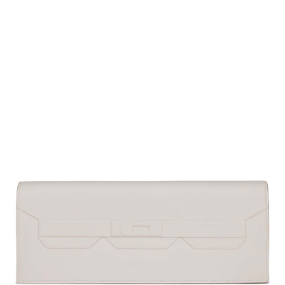 Hermes Shadow Kelly Cut Gris Pale Swift