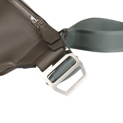 Hermes Cityslide Cross PM Belt Bag Vert De Gris Taurillon Cristobal Palladium Hardware