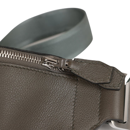 Hermes Cityslide Cross PM Belt Bag Vert De Gris Taurillon Cristobal Palladium Hardware
