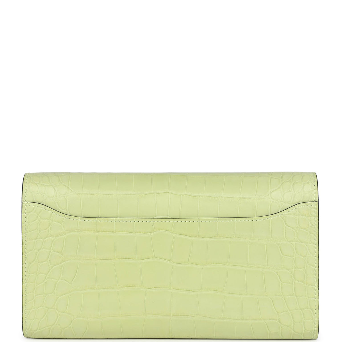 Hermes Constance Wallet To Go Jaune Bourgeon Matte Alligator Palladium Hardware