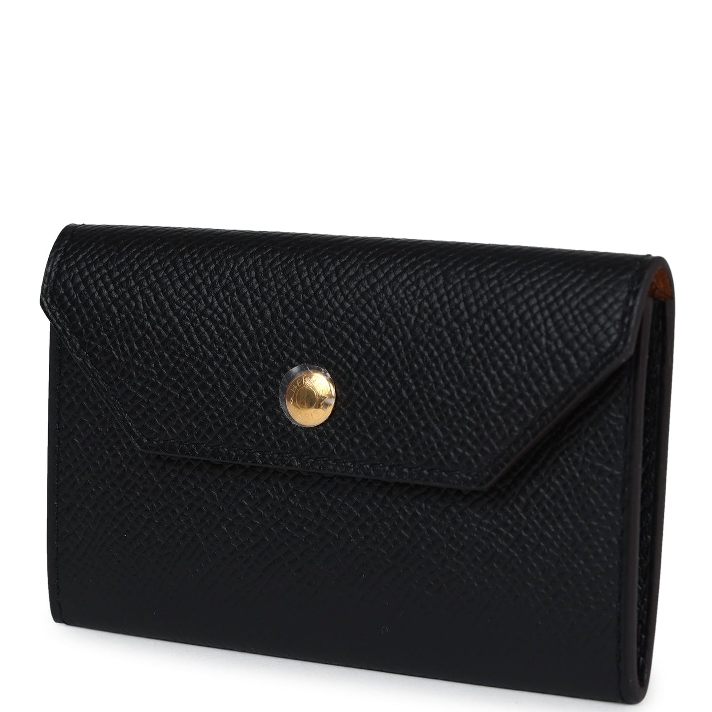 Hermes Kelly Pocket 18 Belt Black Epsom Gold Hardware