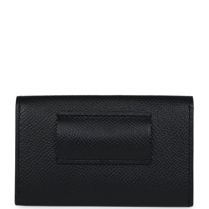 Hermes Kelly Pocket 18 Belt Black Epsom Gold Hardware
