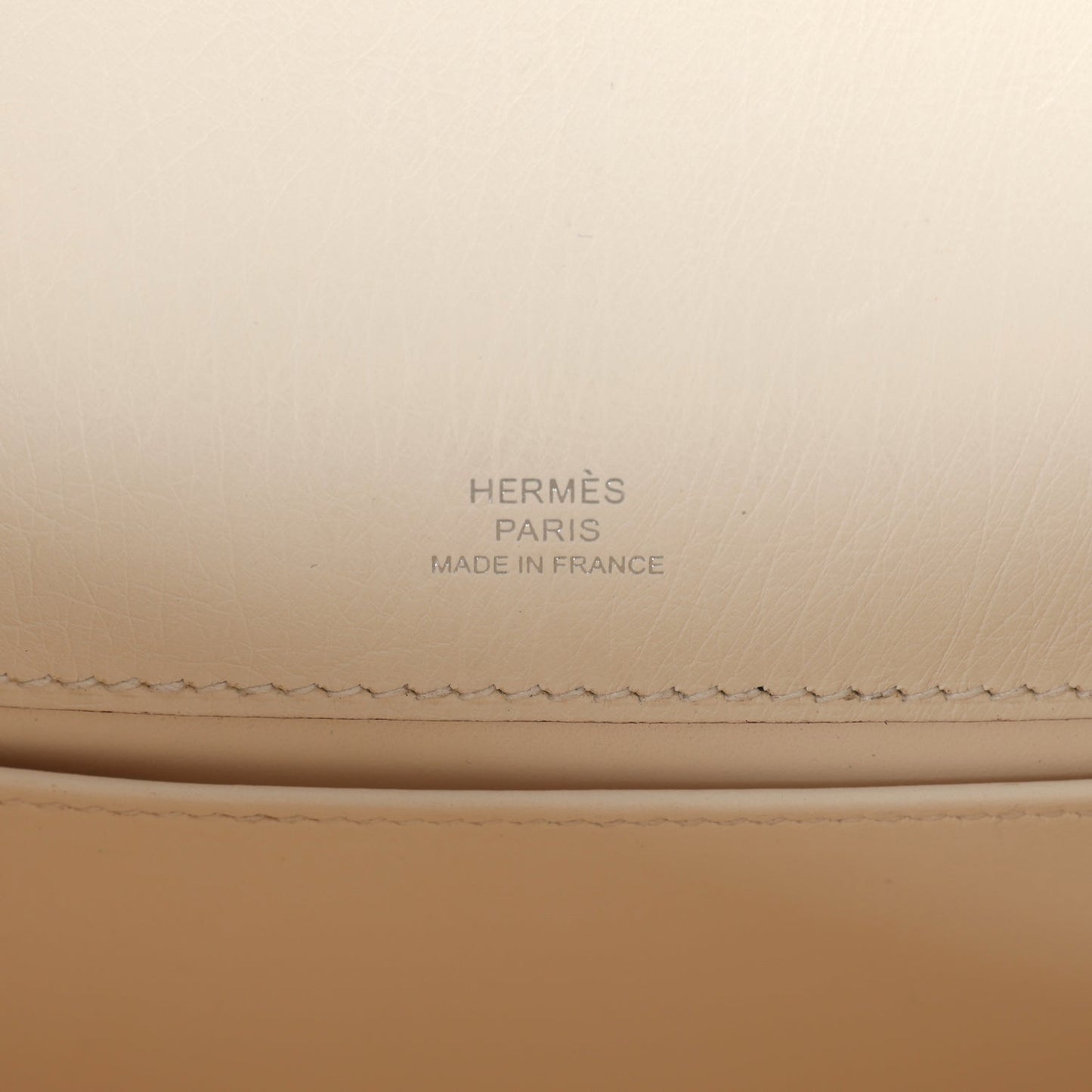 Hermes Kelly Pochette Nata Ostrich Palladium Hardware