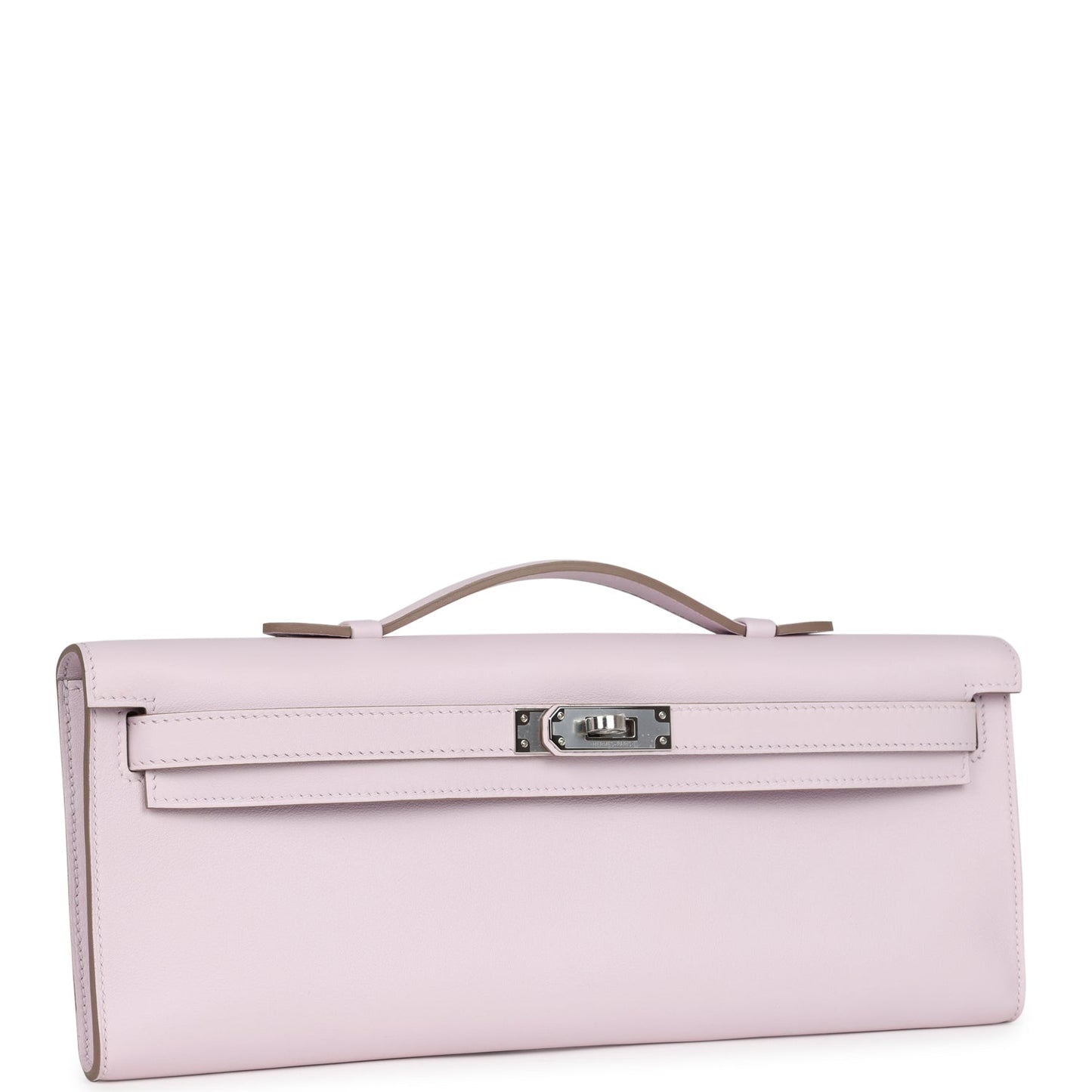 Hermes Kelly Cut Mauve Pale Swift Palladium Hardware