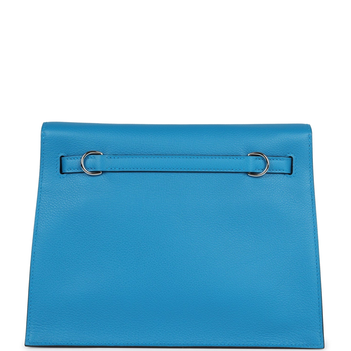 Hermes Kelly Danse Bleu Zanzibar Evercolor Palladium Hardware