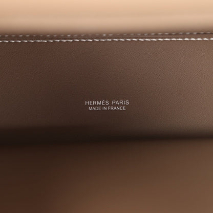 Hermes Kelly Danse Etoupe Swift Palladium Hardware