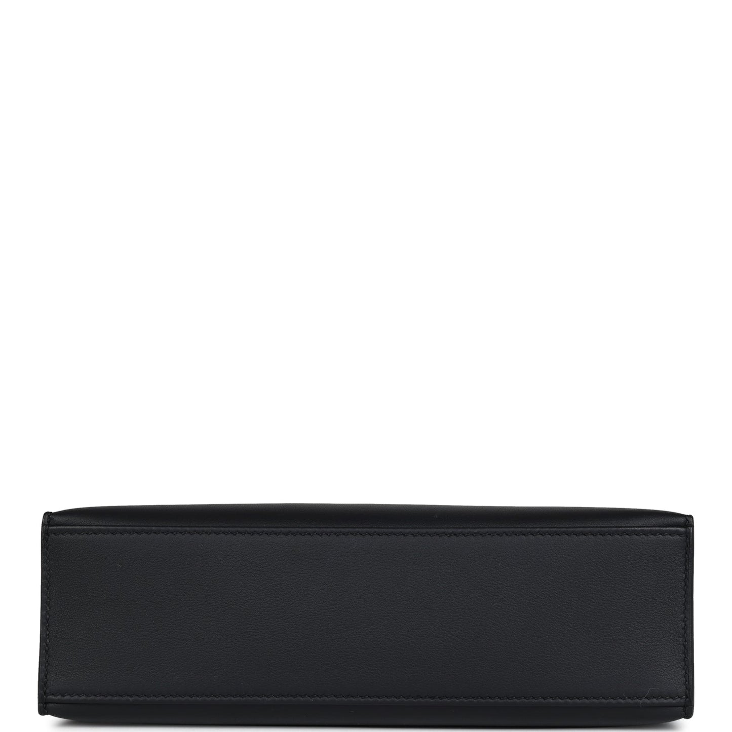 Hermes Kelly Pochette Black Swift Gold Hardware