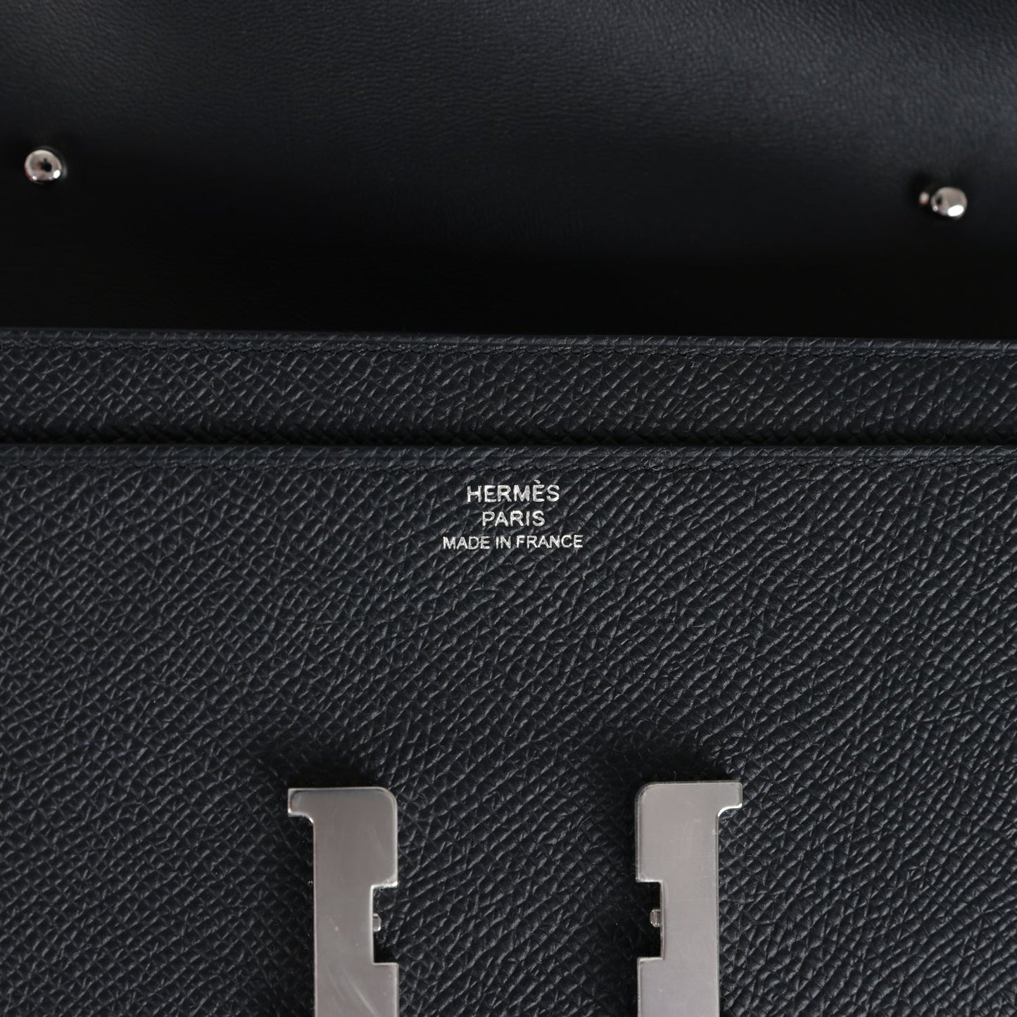 Hermes Constance Wallet To Go Black Epsom Palladium Hardware
