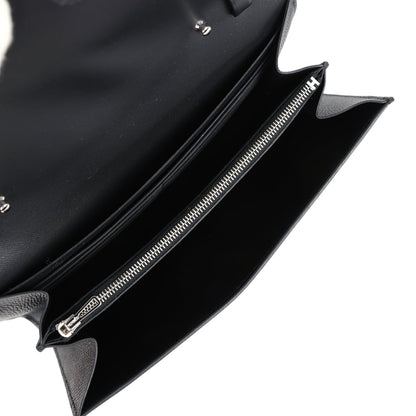 Hermes Constance Wallet To Go Black Epsom Palladium Hardware
