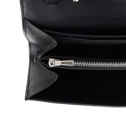 Hermes Constance Wallet To Go Black Epsom Palladium Hardware