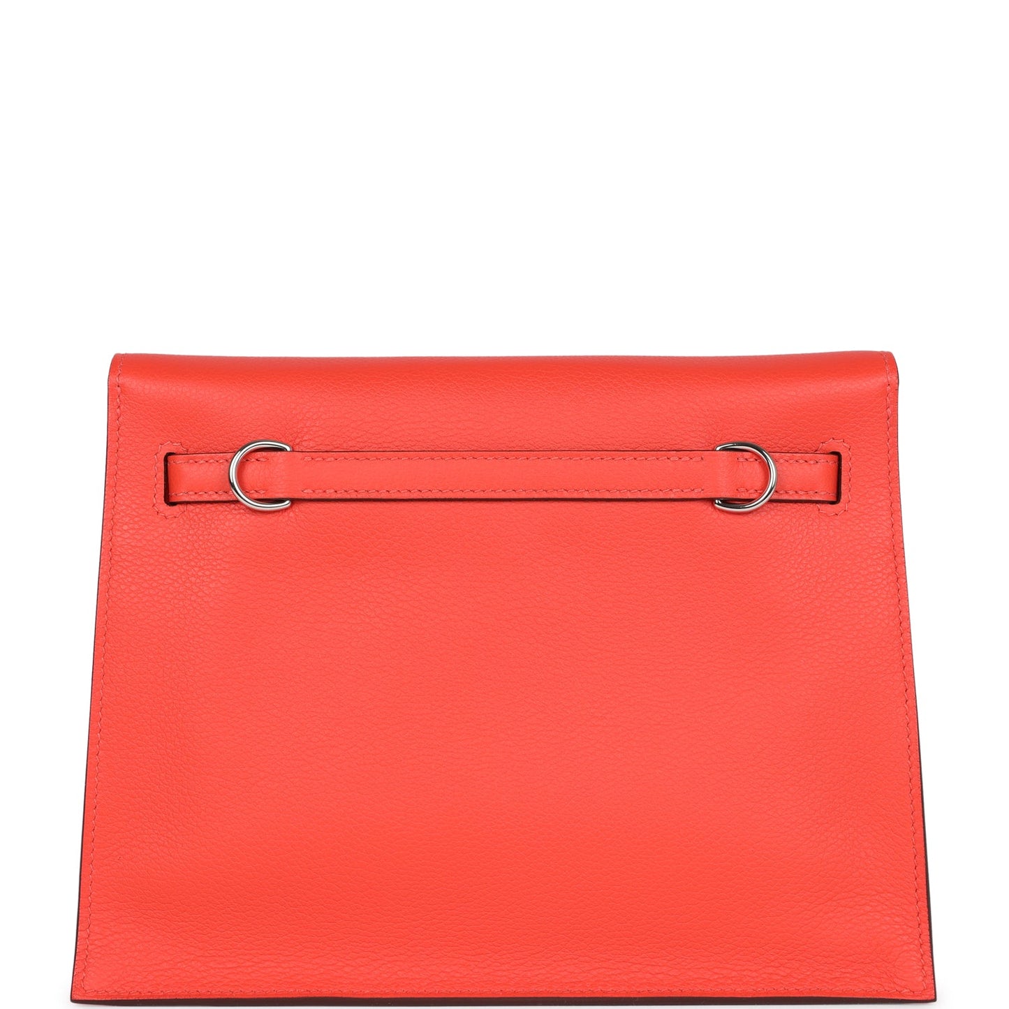 Hermes Kelly Danse Orange Field Evercolor Palladium Hardware