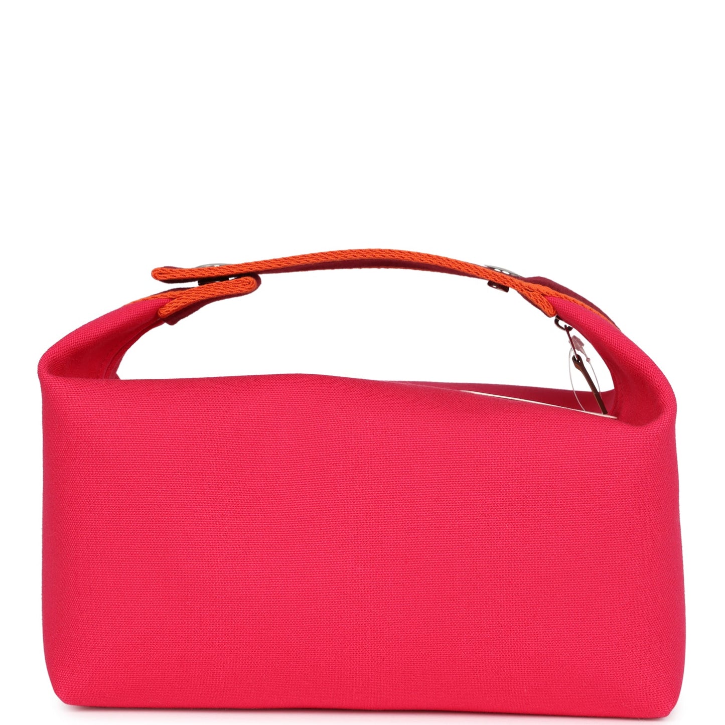 Hermes Bride-A-Brac GM Hibiscus Canvas Palladium Hardware