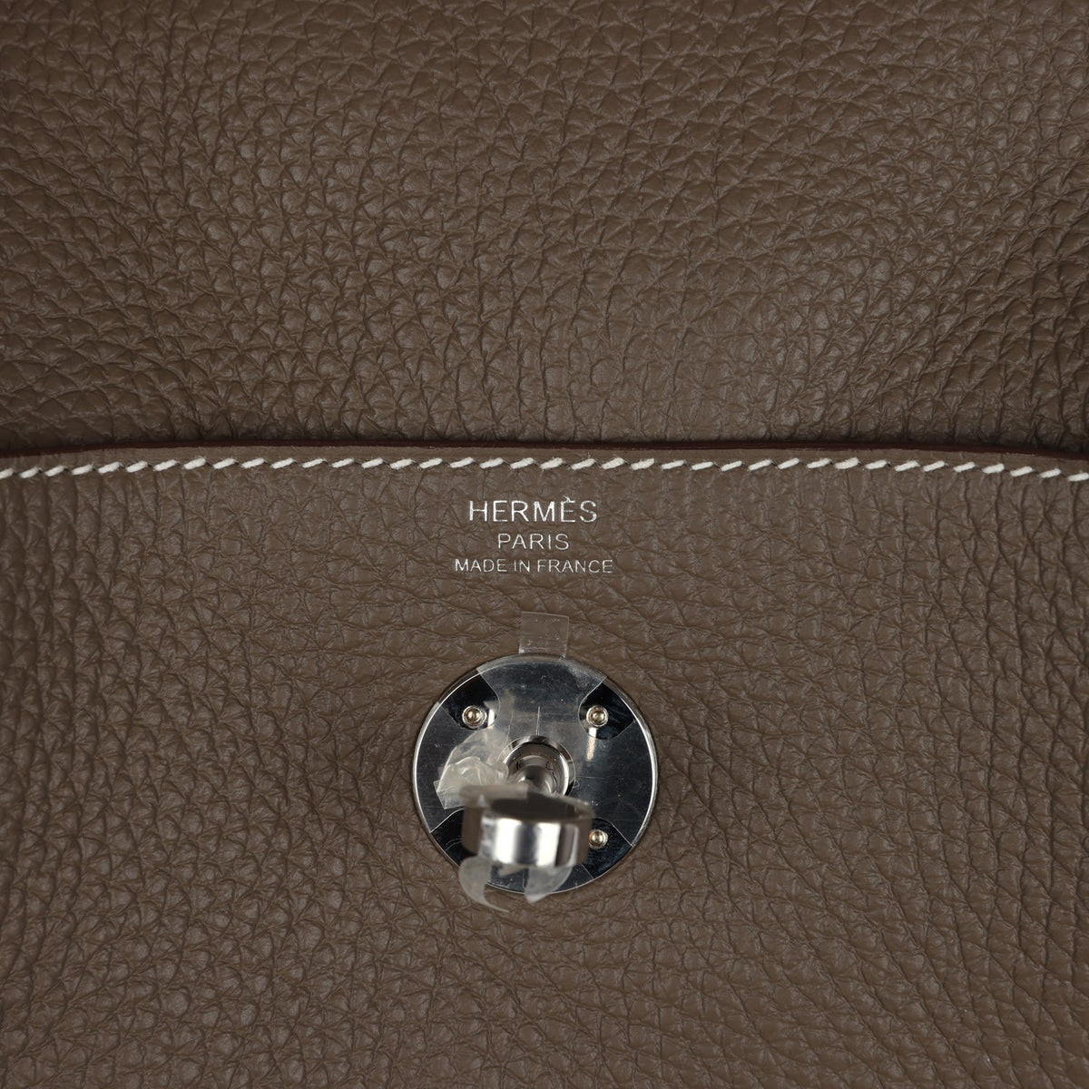 Hermes Lindy 26 Etoupe Clemence Palladium Hardware