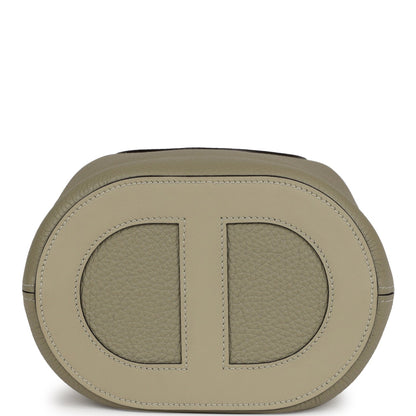 Hermes In-The-Loop 18 Sauge Clemence and Swift Gold Hardware